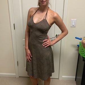 BCBGMAXAZRIA brown dress